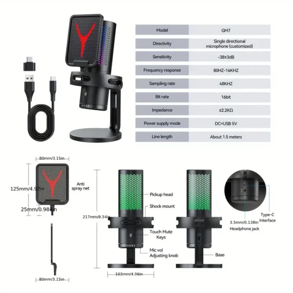 Professional USB Microphone
