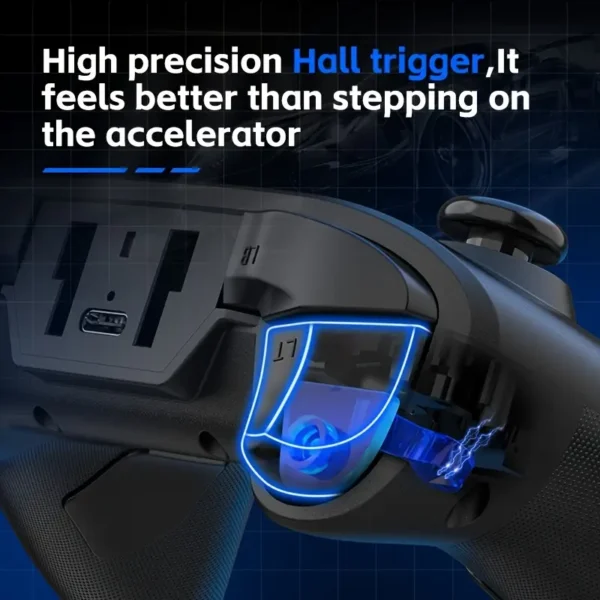 FonkiiDokii Triple-Mode Wireless Gaming Controller