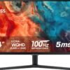 027880e3-050b-4ab5-934d-16073cbe3acb-scaled-1.jpg Samsung - 34” ViewFinity S5 Ultrawide QHD 100Hz AMD FreeSync Monitor with HDR10 (DisplayPort, HDMI) - Black