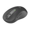 Logitech - Signature M650 L Full-size Wireless Optical Scroll Mouse with Silent Clicks - Wireless - Graphite