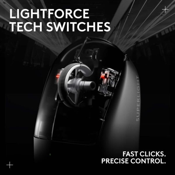 Logitech - G PRO X SUPERLIGHT 2 LIGHTSPEED Lightweight Wireless Optical HERO 2 Sensor 44 000 DPI Gaming Mouse with 8K Polling - Wireless - Magenta