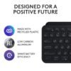 24a36f28-a2cc-4028-b086-dea975e37ad2.jpg Logitech - MX Keys S Universal Full-size Wireless Scissor Keyboard for PC and Mac with Backlit keys - Black