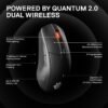3527df52-e352-4f14-82ab-001975cebe32-scaled-1.jpg SteelSeries - Rival 3 Lightweight Wireless Optical Gaming Mouse with Brilliant Prism RGB Lighting - Wireless - Black
