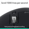 Logitech - MX Master 3S Bluetooth Edition Performance Wireless Optical Mouse with Ultra-fast Scrolling and Quiet Clicks - Wireless - Black
