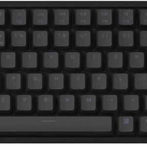 Keychron - K2 HE 75% Custom Wireless RGB Mechanical Keyboard with Programmable QMK/VIA Hot-Swappable Magnetic Switch - Black