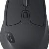 Logitech - M720 Triathlon Wireless Optical Mouse - Wireless - Black