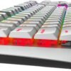 Alienware - AW510K Full-size Wired Mechanical CHERRY MX Low Profile Red Switch Gaming Keyboard with RGB Back Lighting - Lunar Light