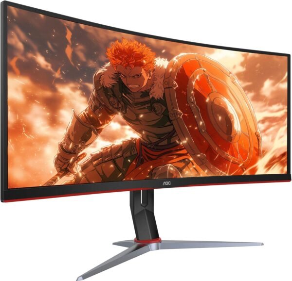 642035c1-4f09-4d3a-b228-2af960ade757-scaled-1.jpg AOC - CU34G2XP 34" VA Curved Gaming Monitor, WQHD (3440x1440), 180Hz, 1ms, Freesync, HDR 400 - Black/Silver/Red