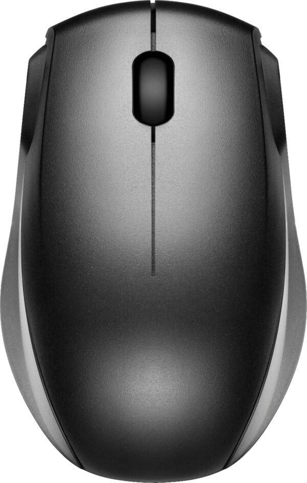 Best Buy essentials™ - Wireless Optical Standard Ambidextrous Mouse with USB Receiver - Wireless - Black