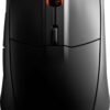 6439122_sd-scaled-1.jpg SteelSeries - Rival 3 Lightweight Wireless Optical Gaming Mouse with Brilliant Prism RGB Lighting - Wireless - Black