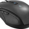 Best Buy essentials™ - Lightweight Bluetooth Optical Standard Ambidextrous Mouse with 6-Button - Wireless - Black
