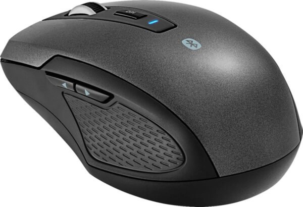 Best Buy essentials™ - Lightweight Bluetooth Optical Standard Ambidextrous Mouse with 6-Button - Wireless - Black