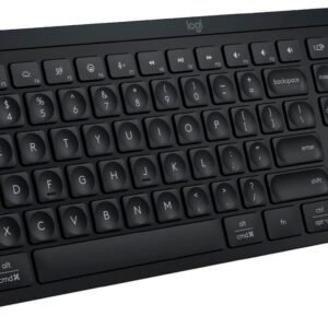 Logitech - MX Keys S Universal Full-size Wireless Scissor Keyboard for PC and Mac with Backlit keys - Black
