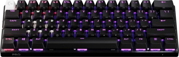 b56a9eac-32fc-4d33-a36d-46ac587633f4.jpg Logitech - PRO X 60 LIGHTSPEED TKL 60% Wireless Mechanical GX Optical Tactile Switch Gaming Keyboard with LIGHTSYNC RGB - Black