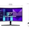 c127a822-e50b-4f75-887d-84fe5cc0a0e8.jpg Samsung - 27" S39GD Series Curved FHD 100Hz Monitor with Built-in Speakers (HDMI, D-Sub) - Black
